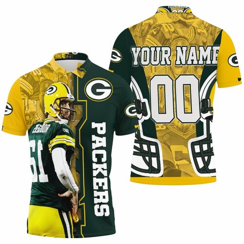 Green Bay Packers Kyler Fackrell Great Player Nfl Season Champion Personalized 3D All Over Print Polo Shirt