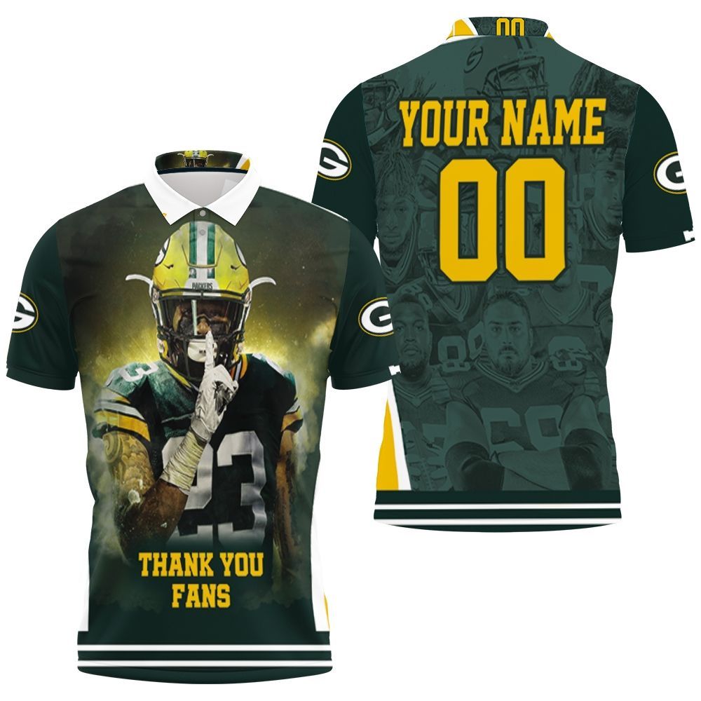 Green Bay Packers Nfc Noth Champions Jaire Alexander Darnell Savage Thank You Fans Personalized 3D All Over Print Polo Shirt