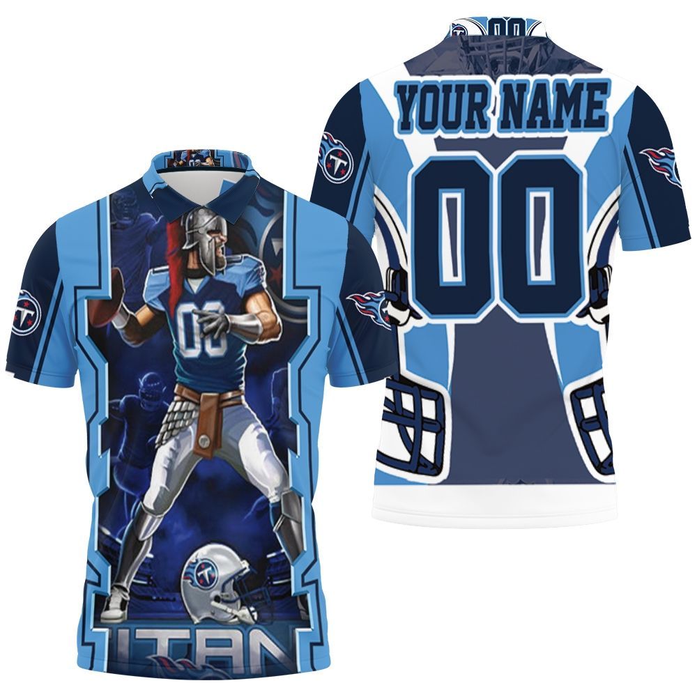 Stephen Gostkowski 03 Tennessee Titans Super Bowl Afc South Division Champions Personalized 3D All Over Print Polo Shirt