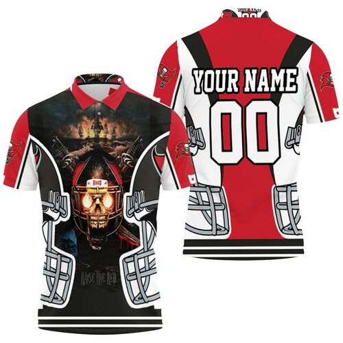 Tampa Bay Buccaneers Raised The Red Nfc South Division Champions Super Bowl Personalized 3D All Over Print Polo Shirt