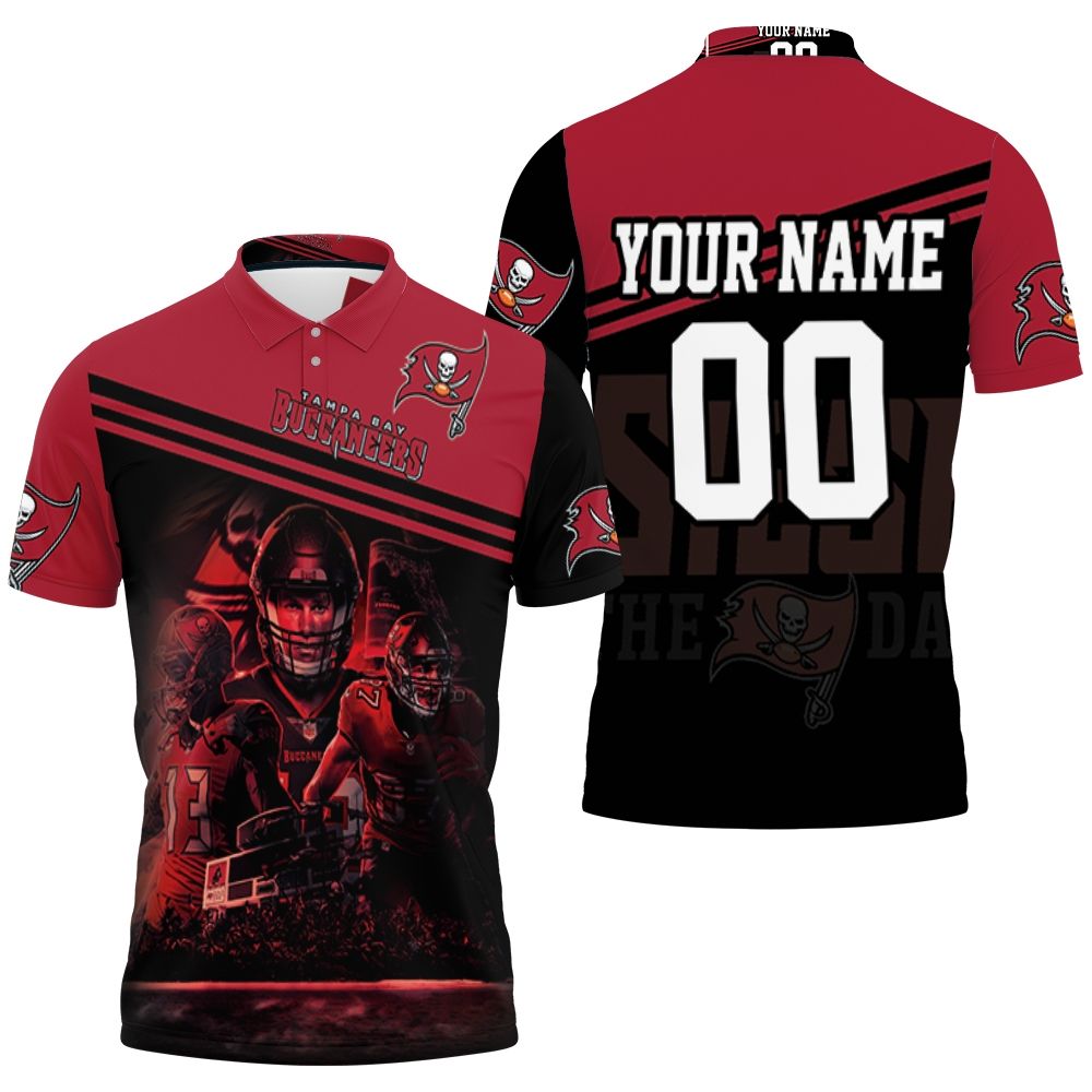 Tampa Bay Buccaneers Siege The Day Legends For Fan Printed Personalized 3D All Over Print Polo Shirt
