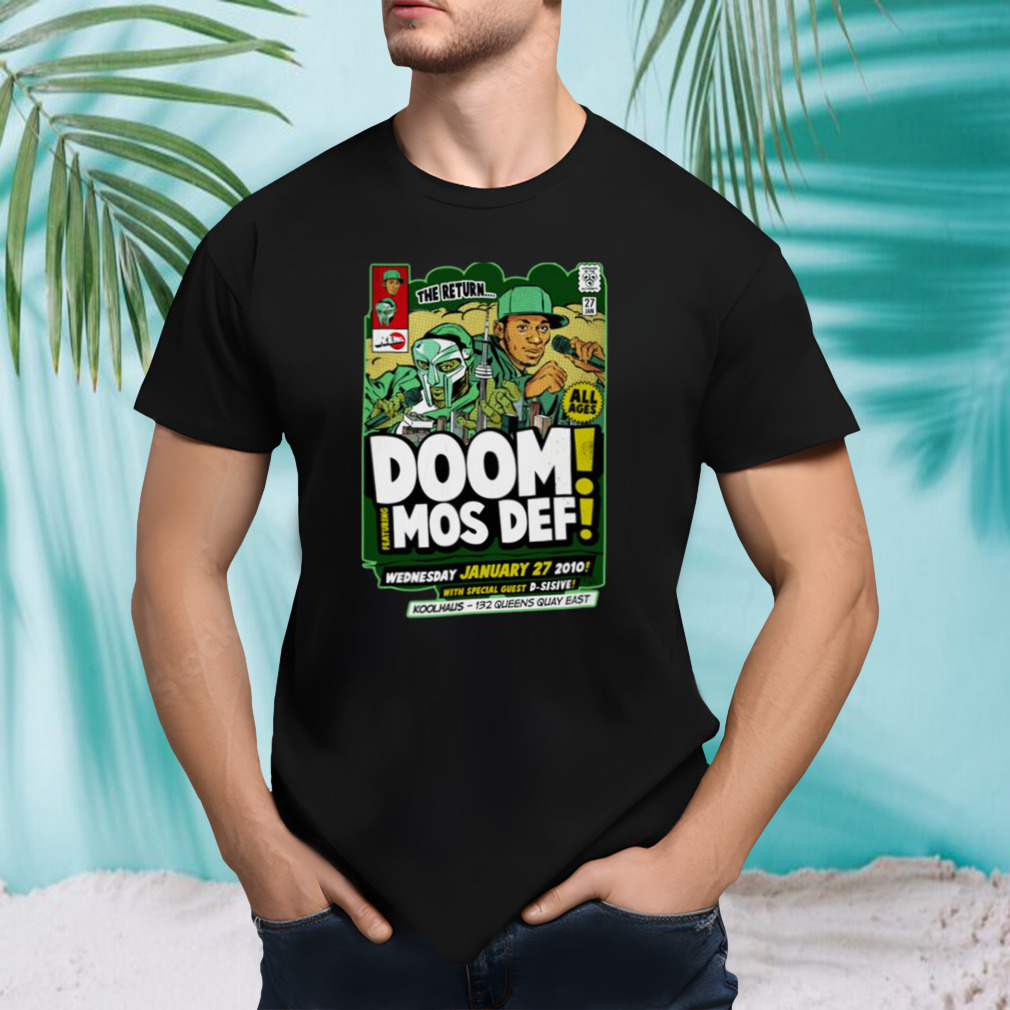 The Mos Def Mf Doom Rapper shirt
