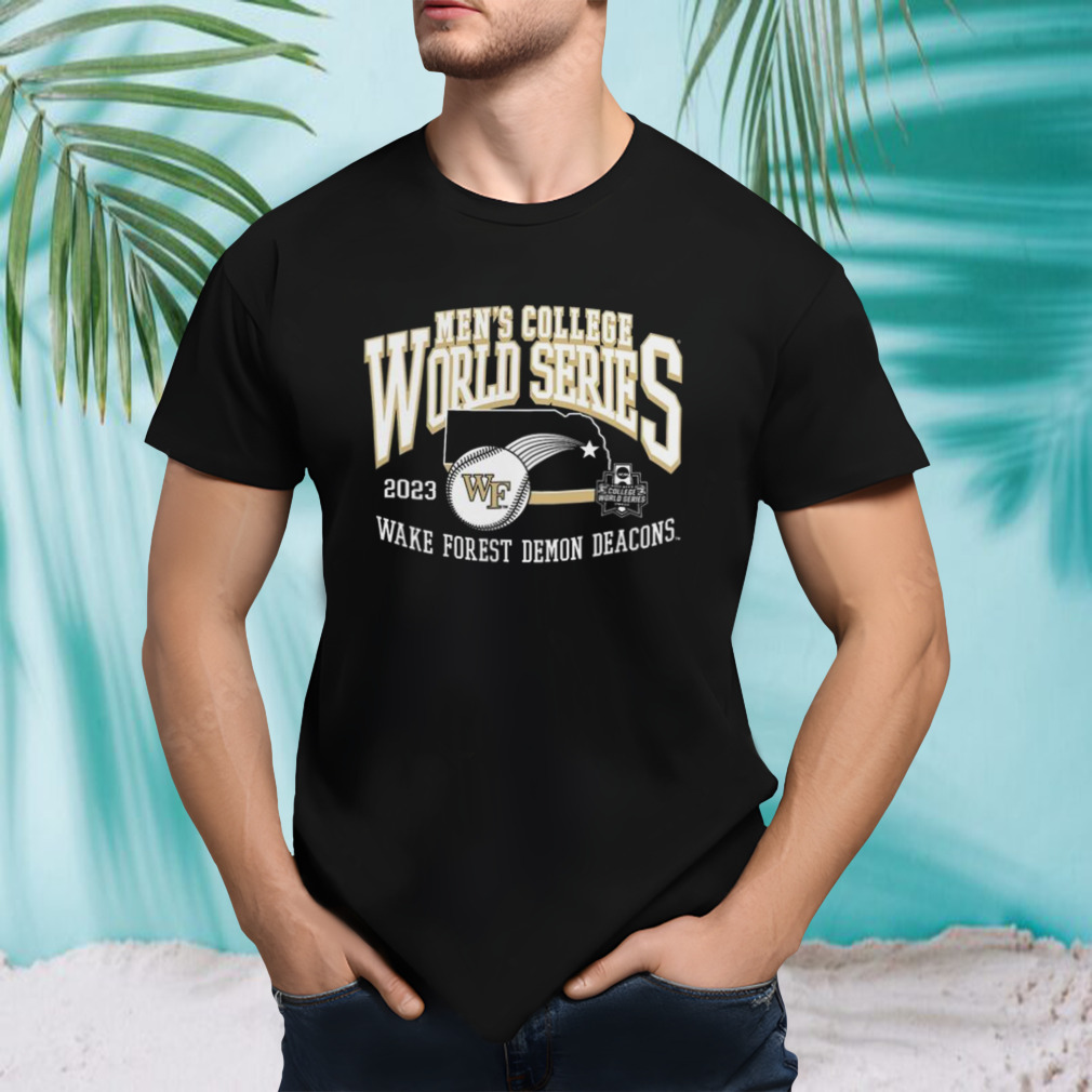 Wake Forest Demon Deacons 2023 NCAA Men’s Baseball College World Series T-Shirt