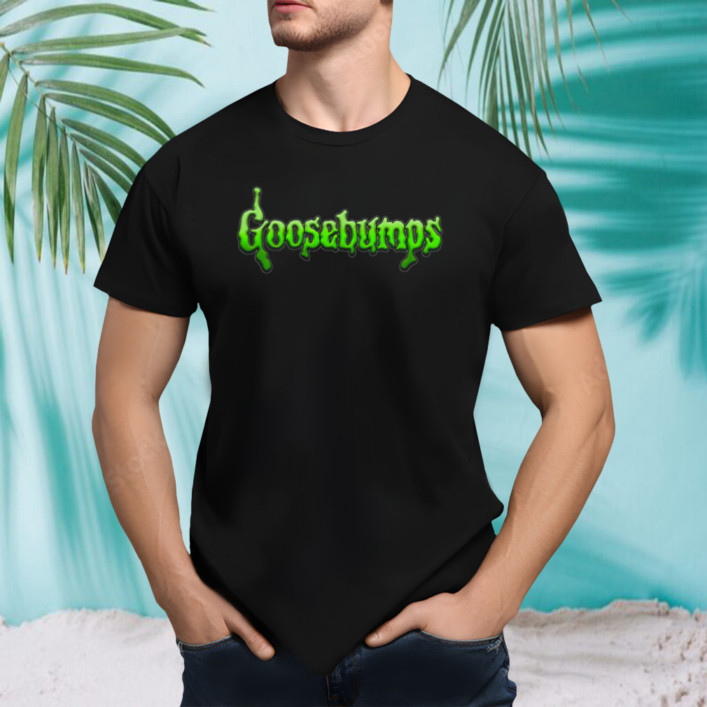 90s Green Logo Goosebumps shirt