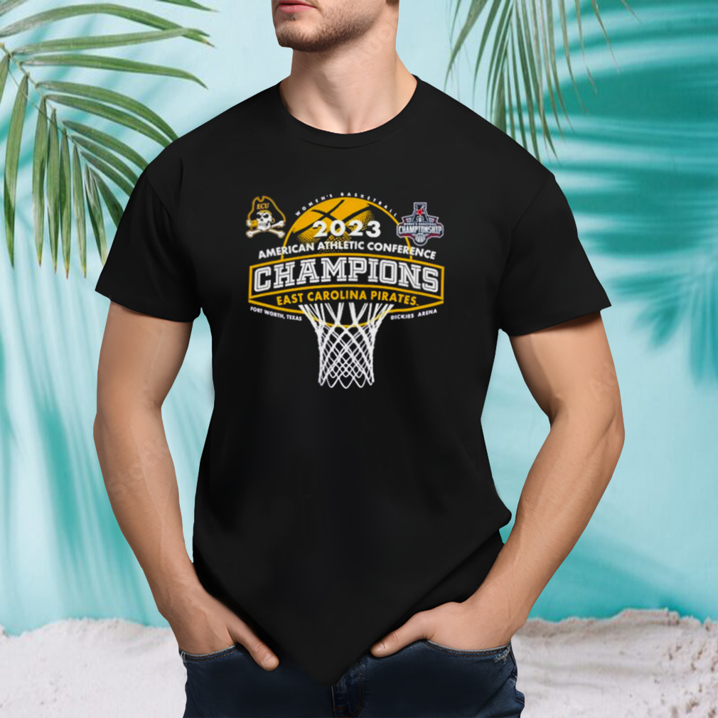 Ecu Pirates 2023 Acc Women’S Basketball Conference Tournament Champions Locker Room Shirt