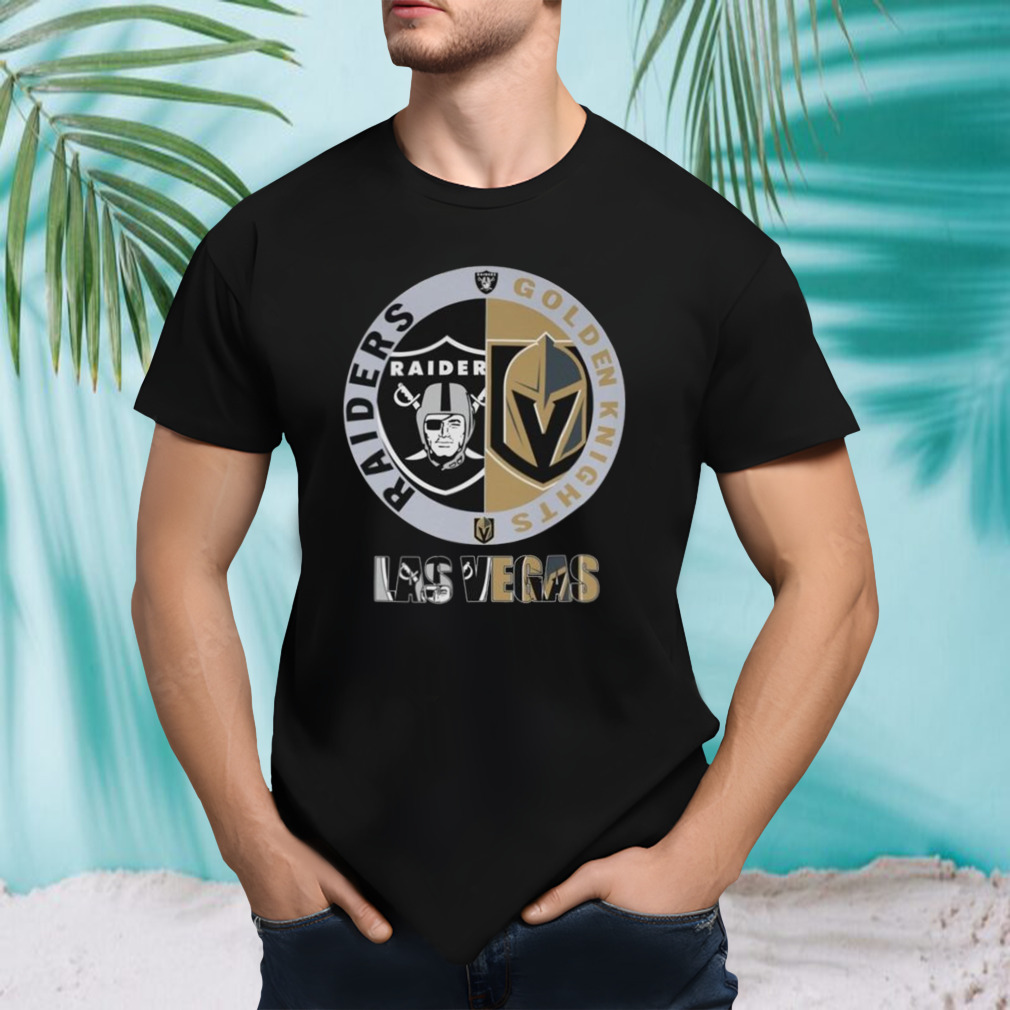Las Vegas Raiders vs Vegas Golden Knights Las Vegas Champion 2023 Logo shirt