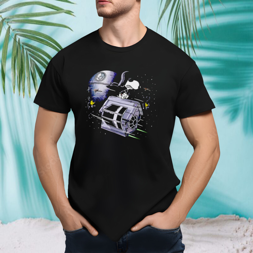 Snoopy Death Star shirt