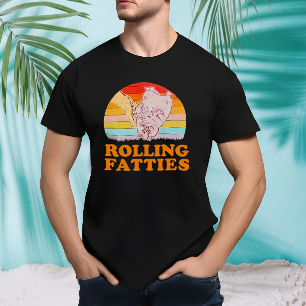 Cat Rolling Fatties vintage shirt