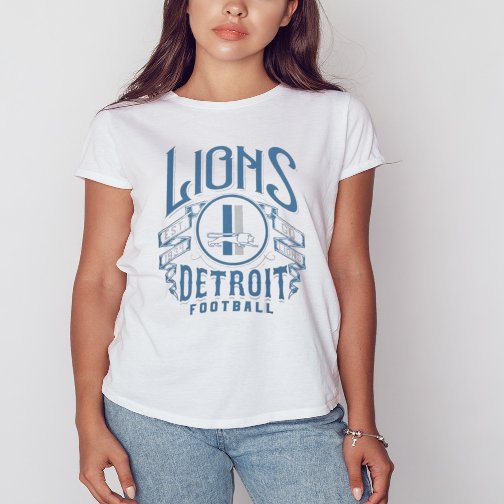 Nfl X Darius Rucker Collection Detroit Lions Vintage Football Shirt