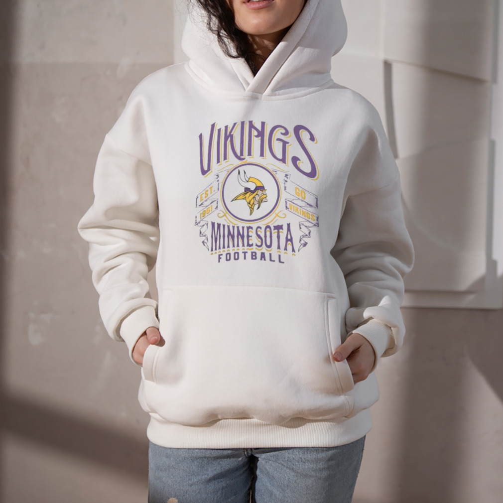 Vintage NFL Minnesota Vikings embroidered grey sweatshirt