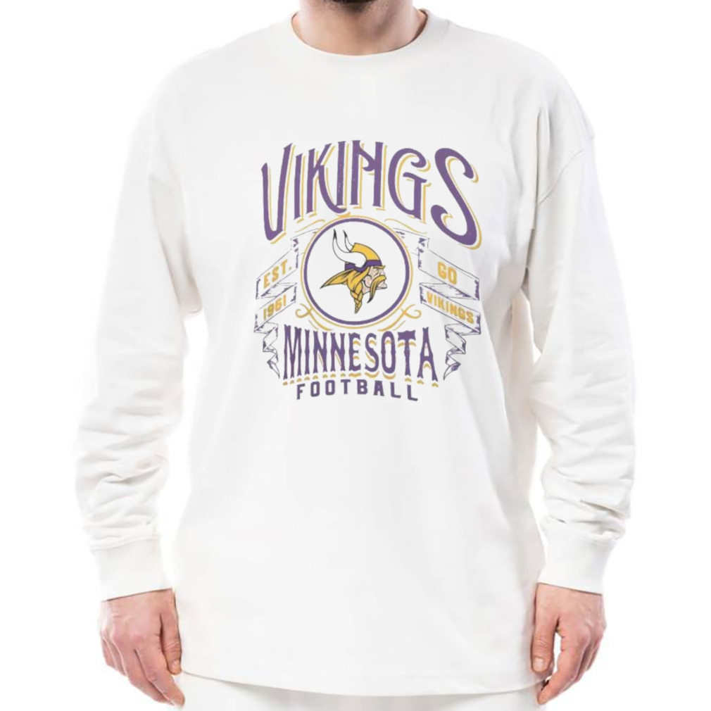 Nfl X Darius Rucker Collection Minnesota Vikings Vintage Football Shirt