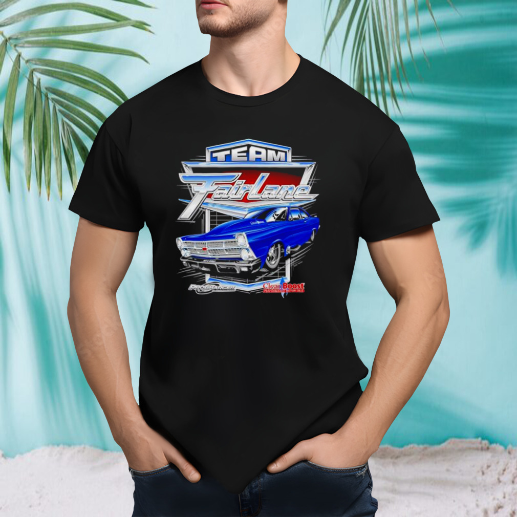 Team Fairlane procharger superchargers clean boost performance motor oil shirt
