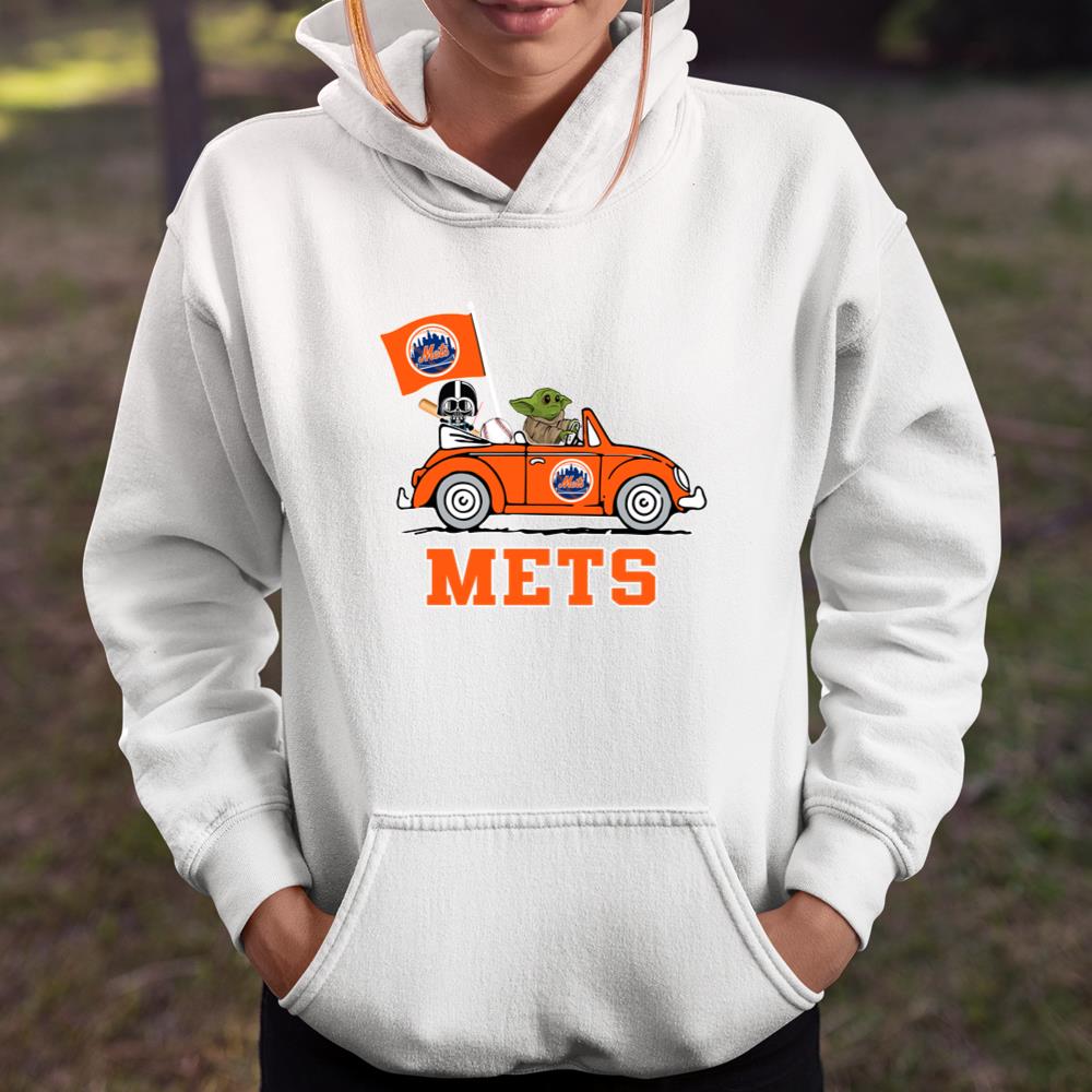 MLB Baseball New York Mets Star Wars Baby Yoda T Shirt