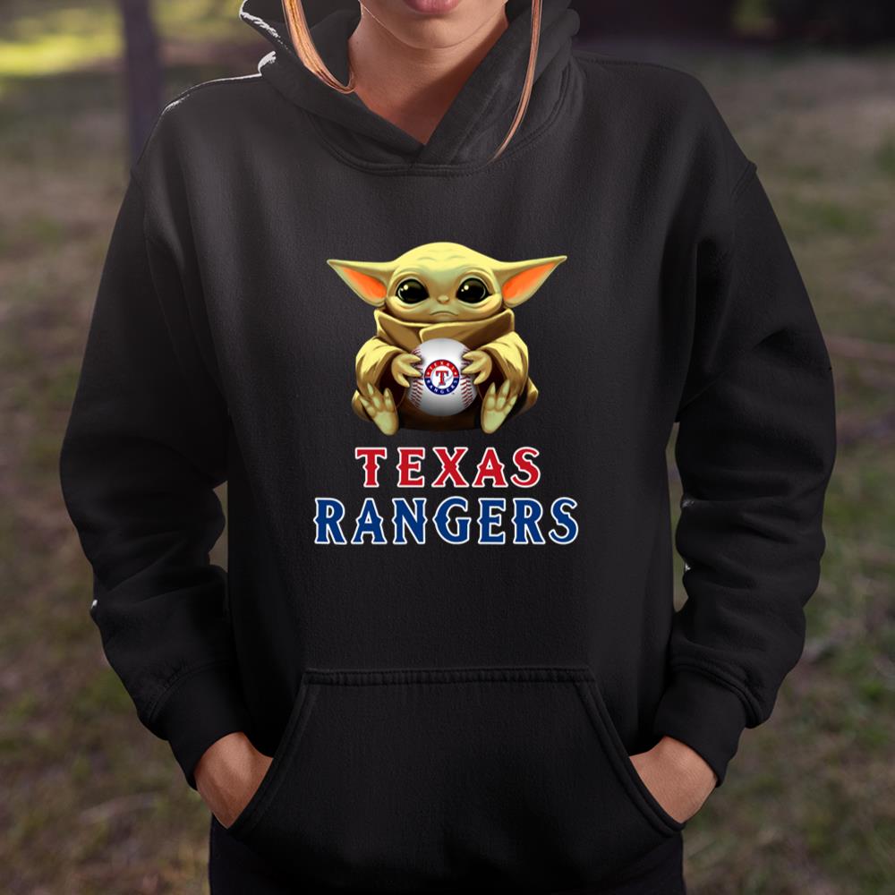Texas Rangers MLB Baseball Star Wars Yoda And Mandalorian This Is