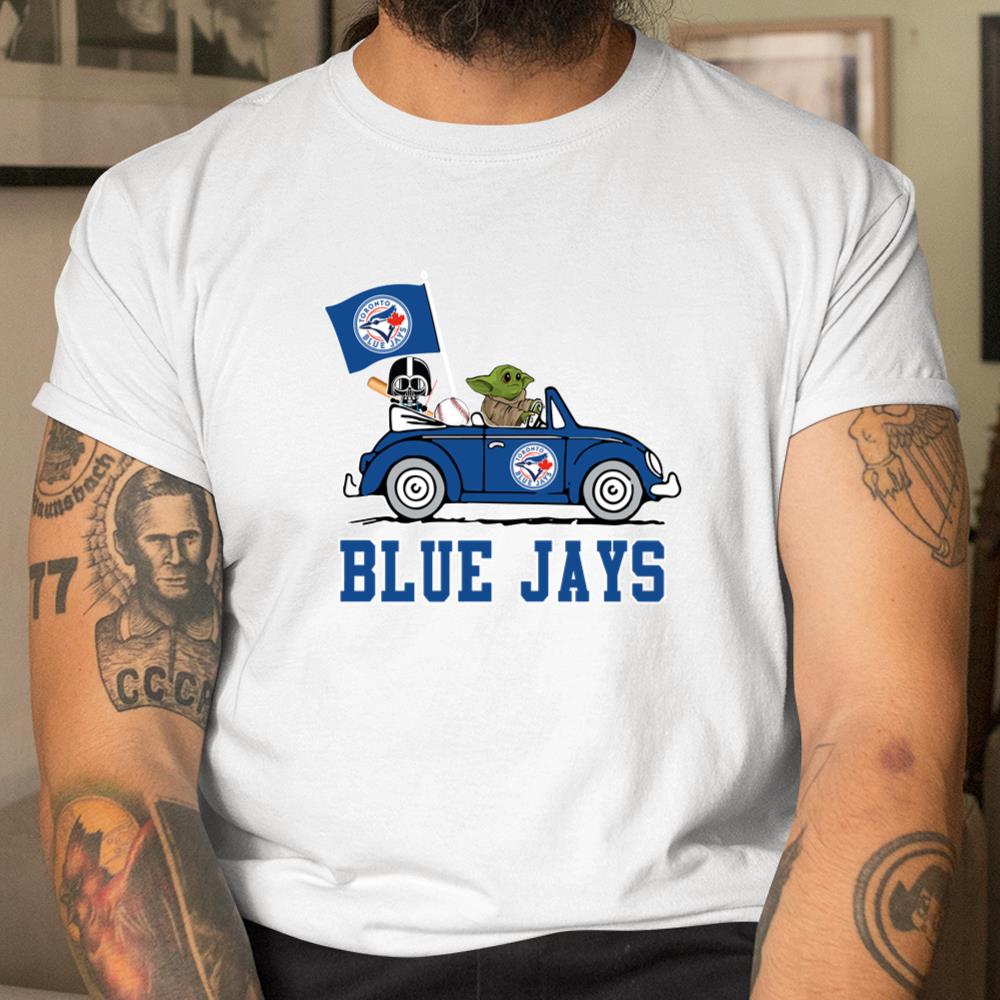 MLB Baseball Toronto Blue Jays Star Wars Baby Yoda T Shirt