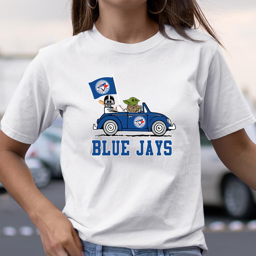 MLB Baseball Toronto Blue Jays Star Wars Baby Yoda T Shirt