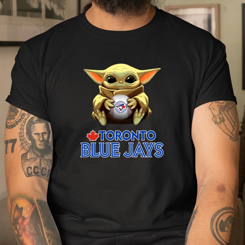 MLB Baseball Toronto Blue Jays Star Wars Baby Yoda T Shirt