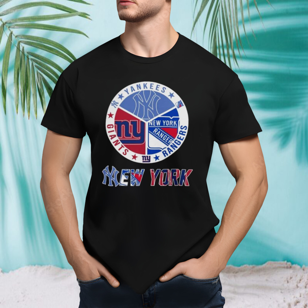 New York Team Logo New York Knicks New York Devils New York Giants New York Mets Shirt