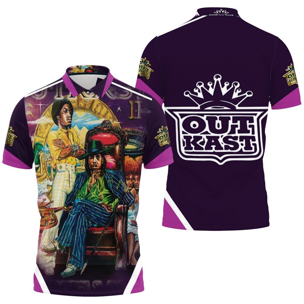 Outkast Aquemini Album 3D All Over Print Polo Shirt