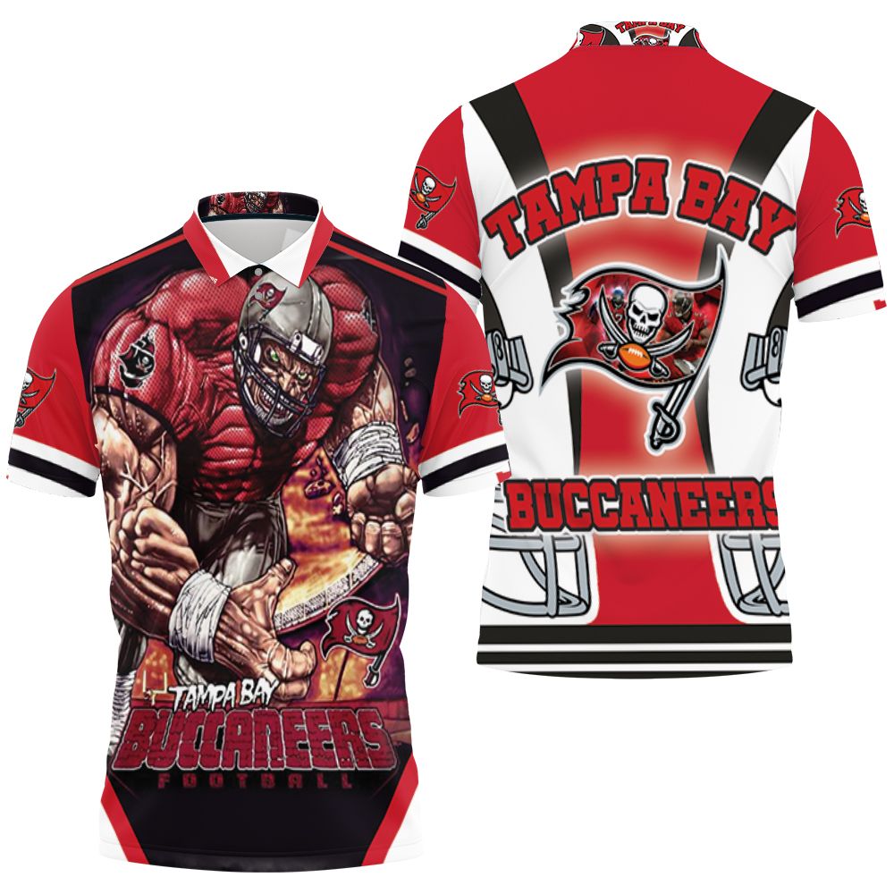 Tampa Bay Buccaneers Football Giant Player Nfc South Division Champions Super Bowl 3D All Over Print Polo Shirt