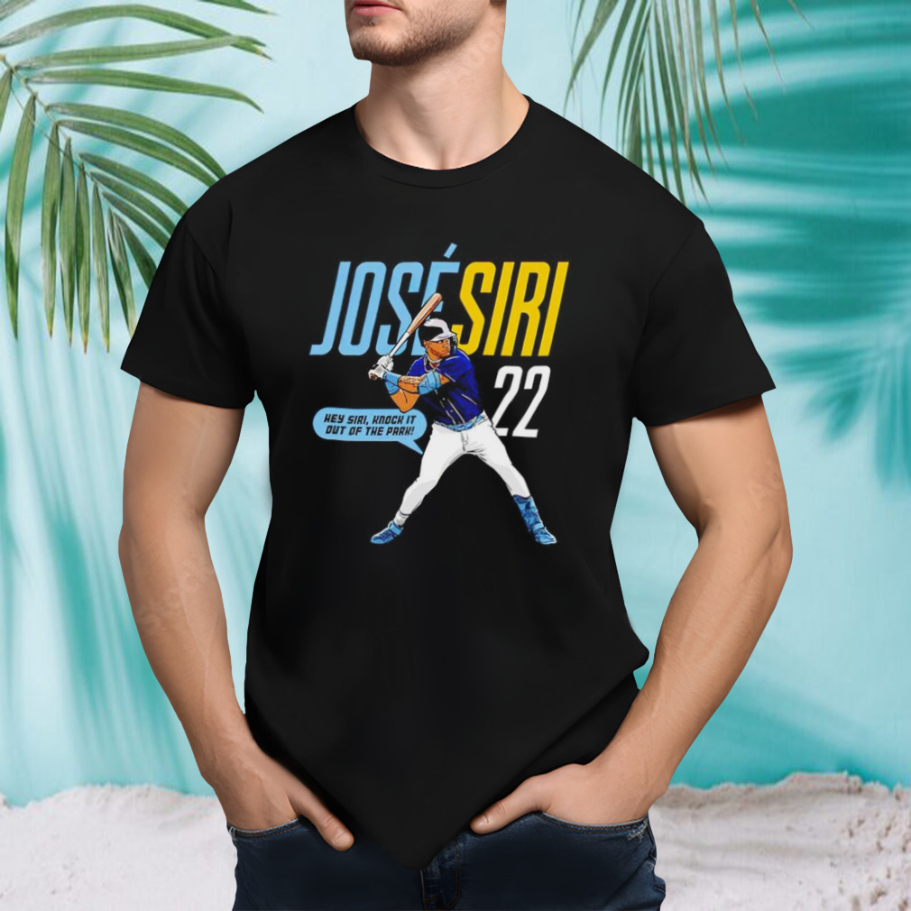 Jose Siri #22 hey siri knock it out of the park shirt