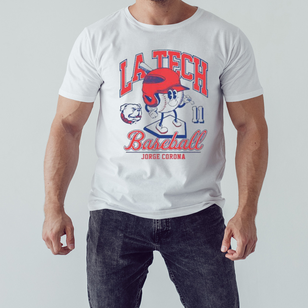 Nice louisiana Tech Bulldogs Jorge Corona 2023 NCAA baseball shirt, hoodie,  sweater and unisex tee