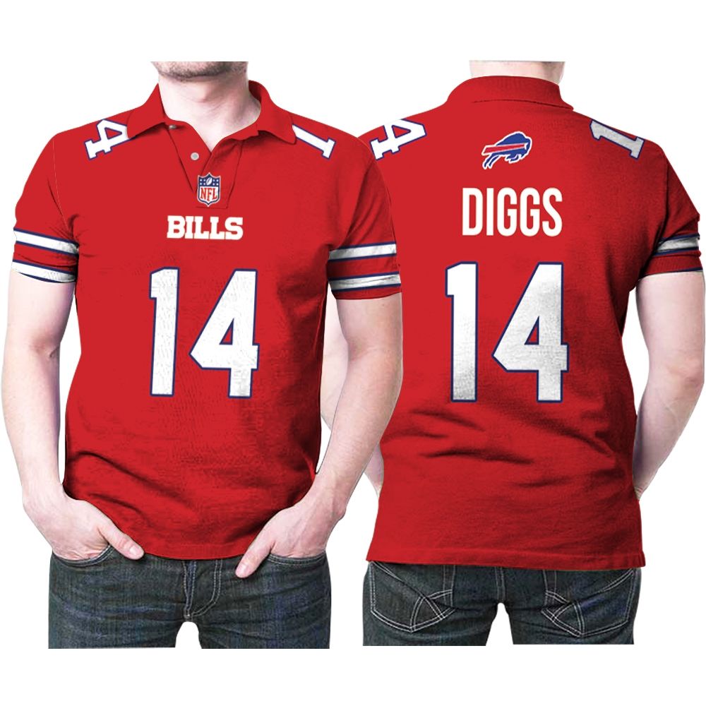 Buffalo Bills Stefon Diggs #14 Great Player Nfl American Football Red Color  Rush Jersey Style Gift For Bills Fans Bomber Jacket - Teeruto