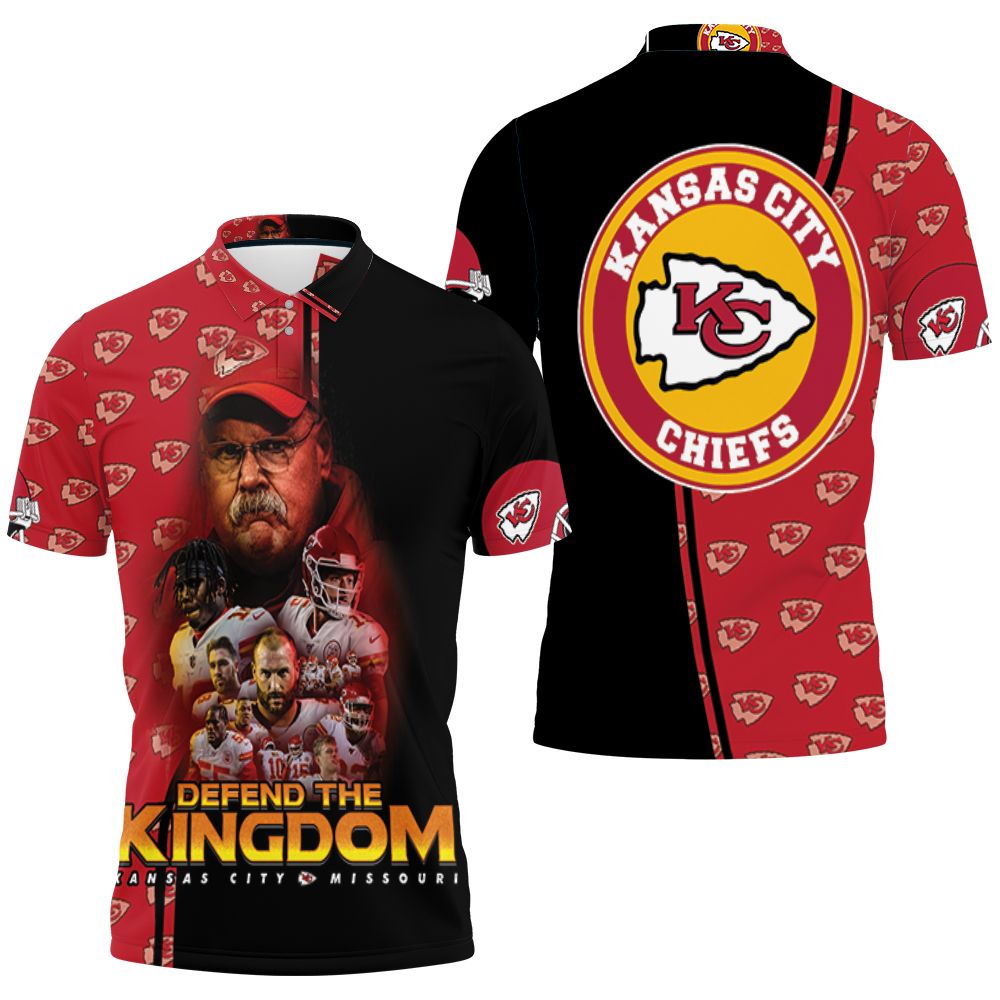 Kansas City Chiefs Defend The Kingdon Afc West Division Champions Super  Bowl 2021 Polo Shirt All Over Print Shirt 3d T-shirt - Trend Tee Shirts  Store