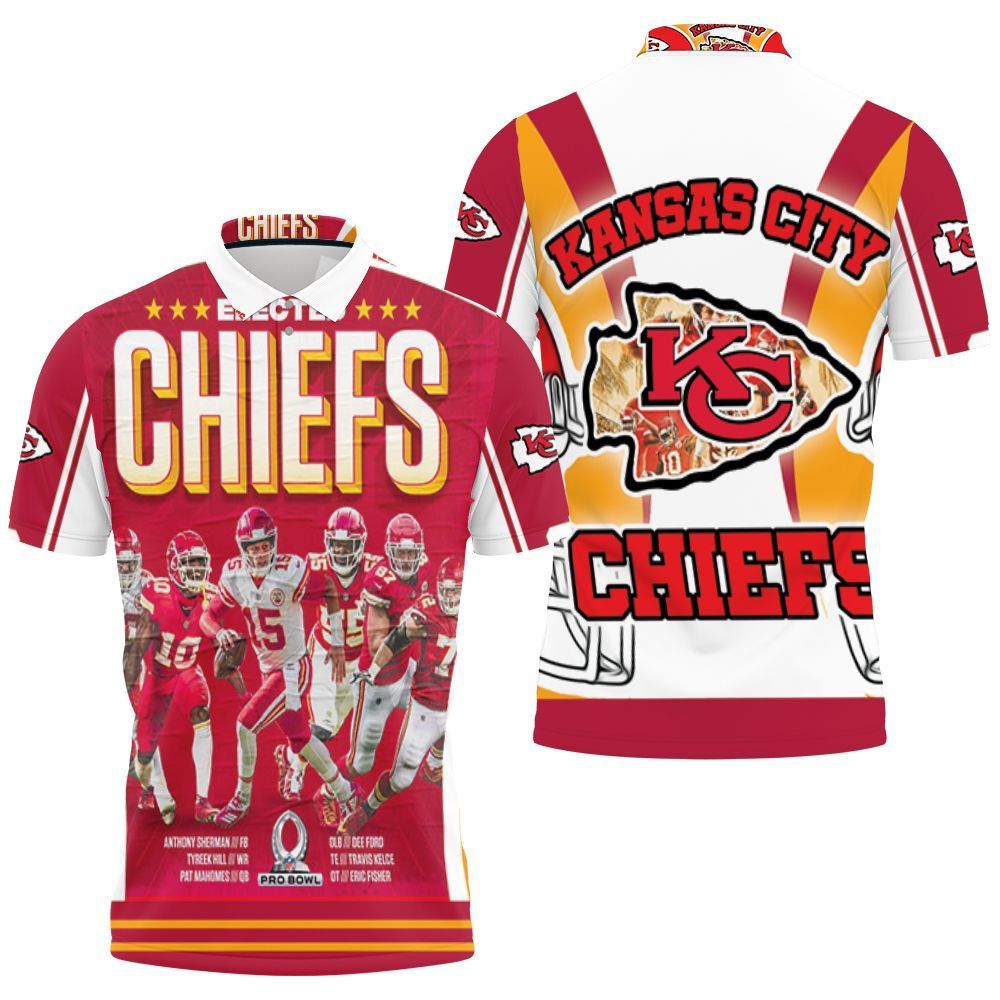 Kansas City Chiefs 2021 Super Bowl Afc West Division Pro Bowl 3d Polo Shirt  Jersey All Over Print Shirt 3d T-shirt - Store T-shirt Shopping Online