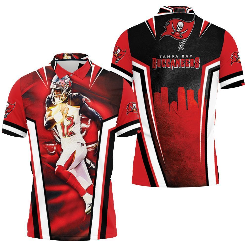 Tampa Bay Buccaneers Superbowl Champions Tom Brady All Over Print 3d Polo shirt