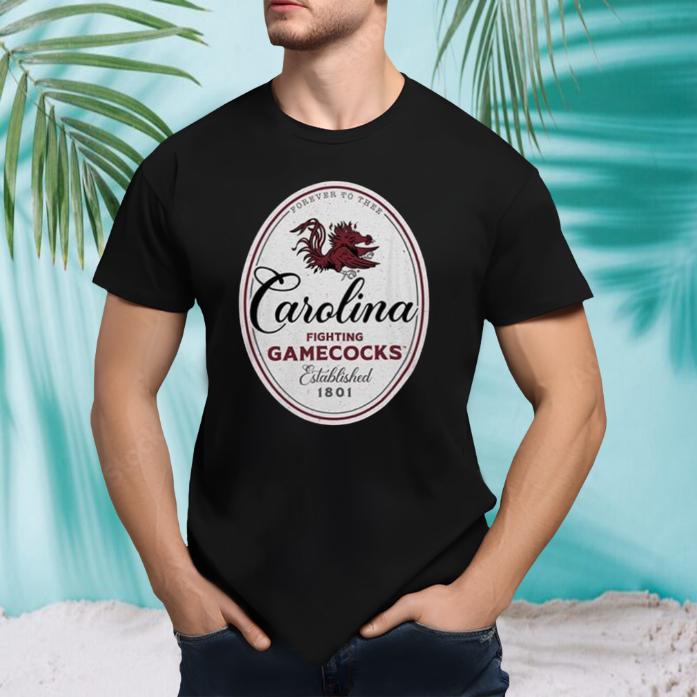 University Of South Carolina Gamecocks Label Carolina Fighting Gamecocks Shirt