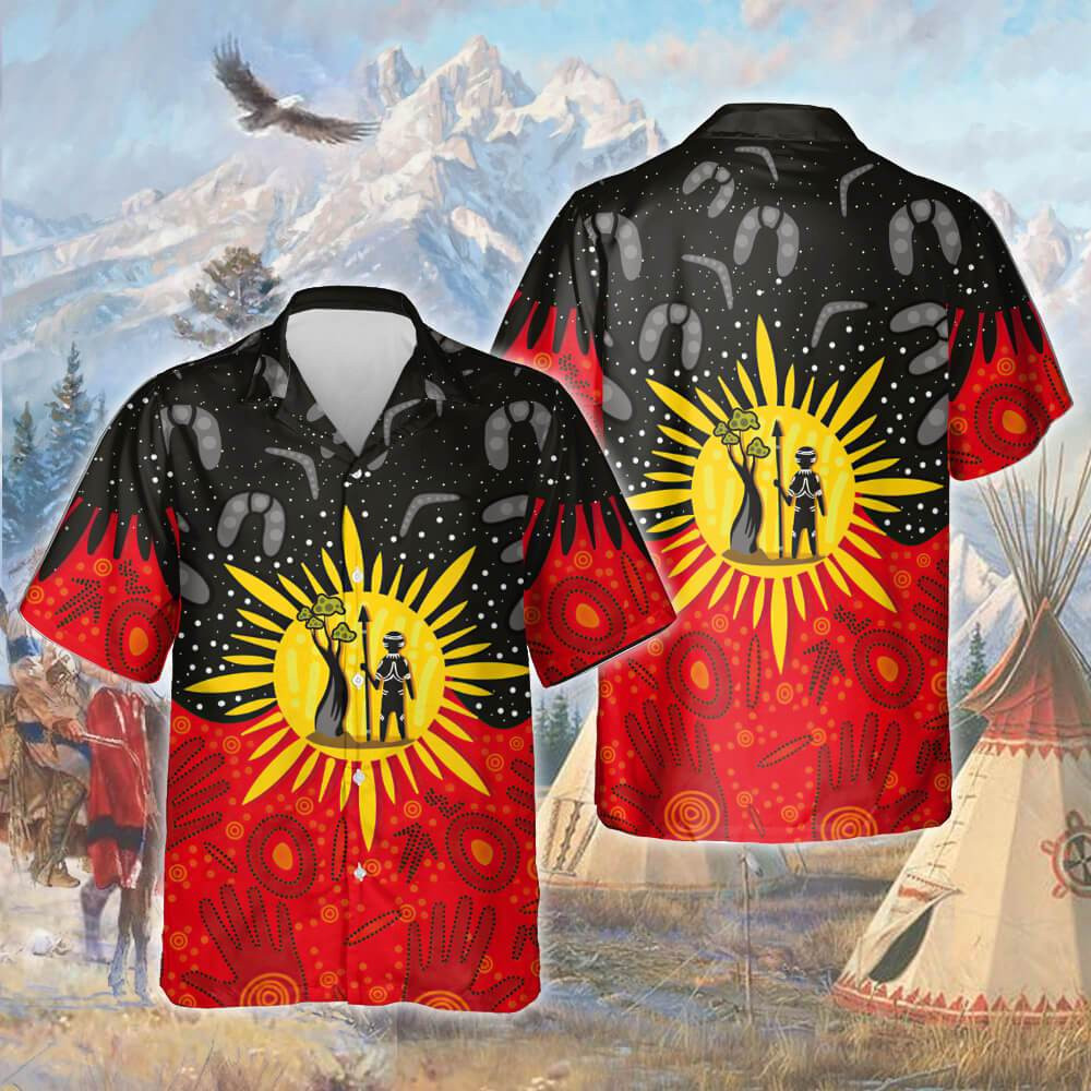 Aboriginal Australians Proud Hawaiian Shirt Unisex