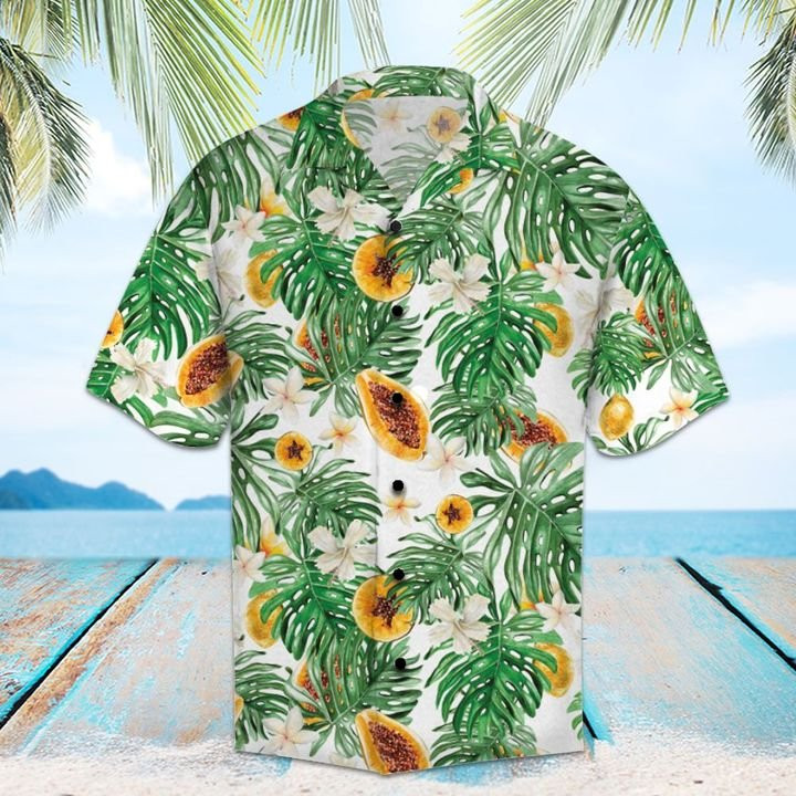 Amazing Papaya Hawaiian Shirt