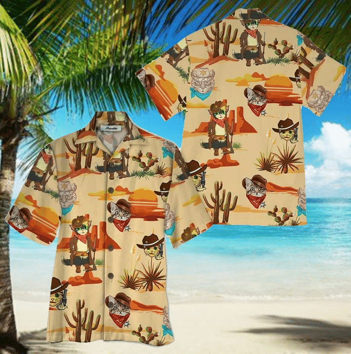 Best Cat Hawaiian Shirt Unisex