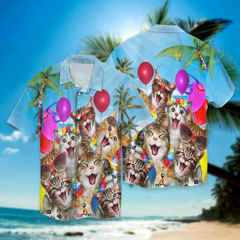 Best Cat Hawaiian Shirts Unisex