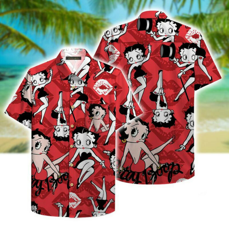 Betty Boop Hawaiian Shirt