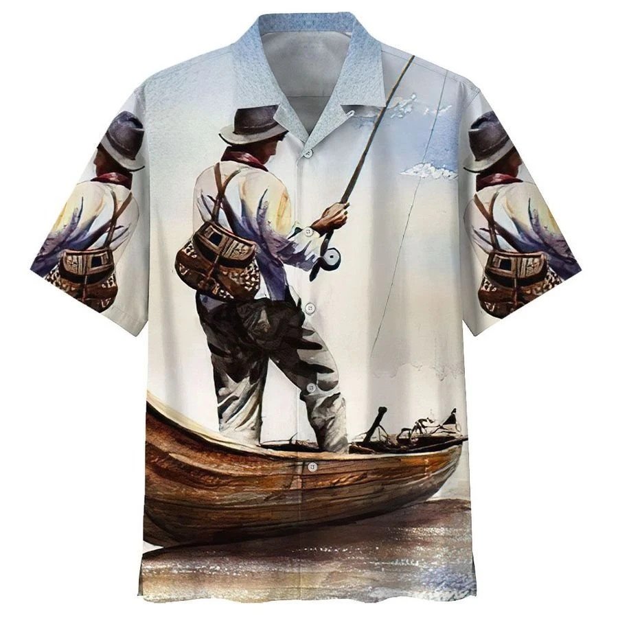 Canoeing Hawaiian Shirt Unisex