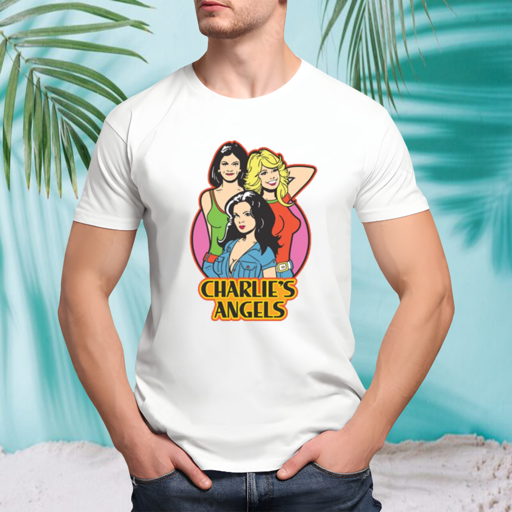 Cartoon Design Charlie’s Angels shirt