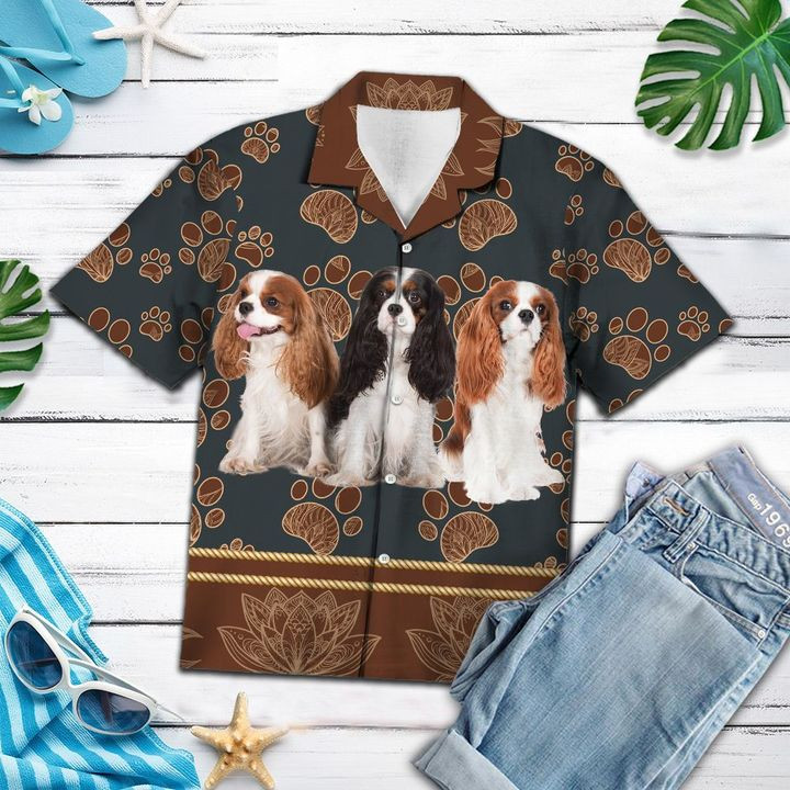 Cavalier King Hawaiian Shirt
