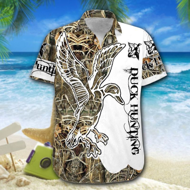 Duck Hunting Hawaiian Shirt Unisex