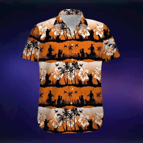 Duck Hunting Hawaiian Shirt Unisex