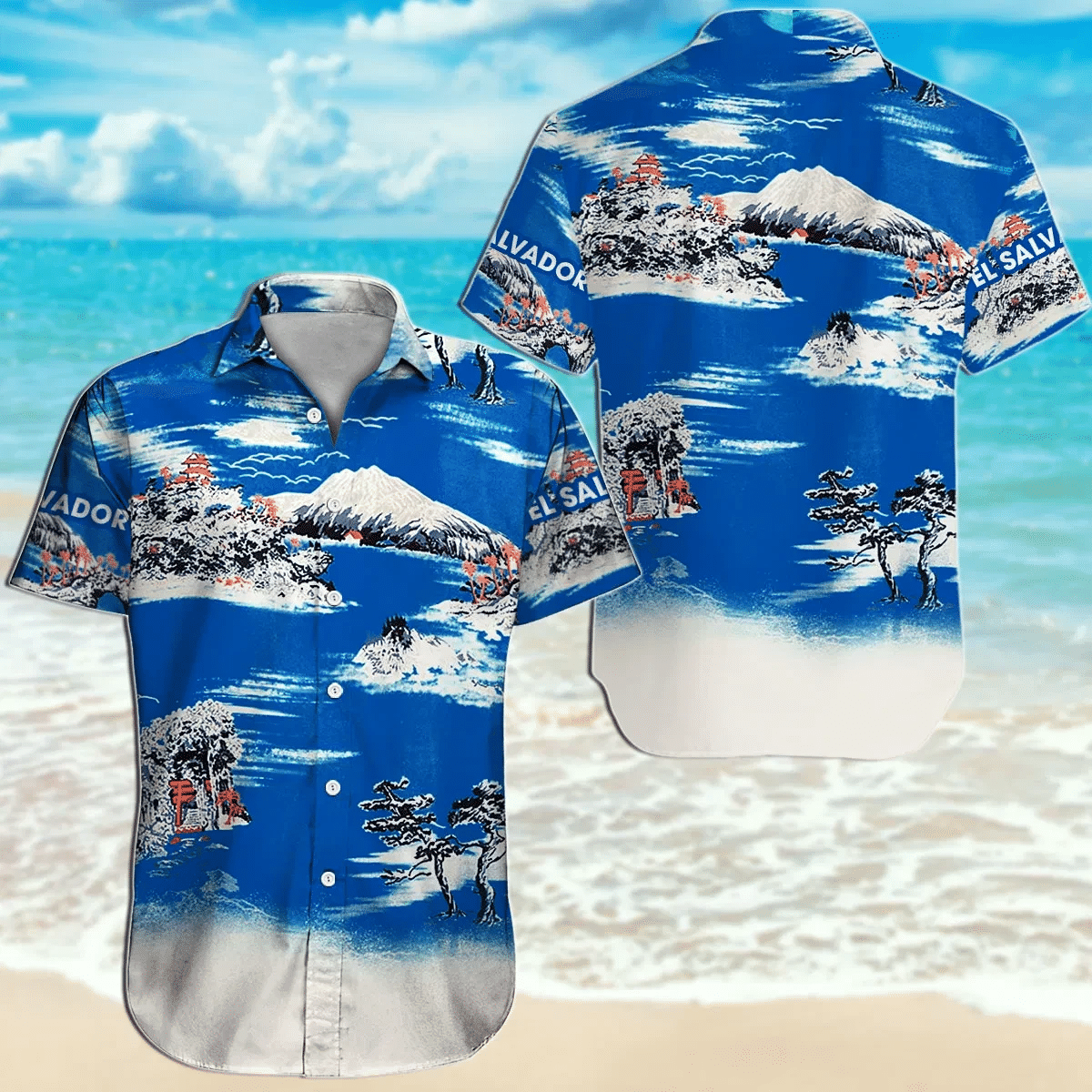 El Salvador Hawaiian Shirt Unisex