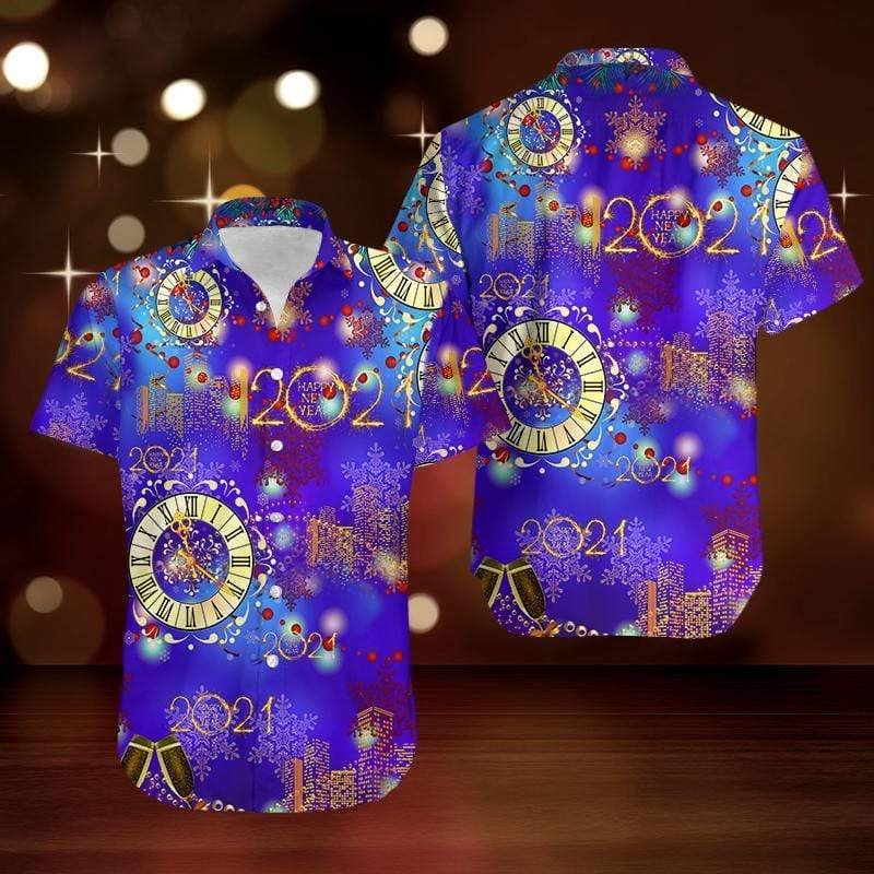 Happy New Year 2021 Hawaiian Shirt Unisex