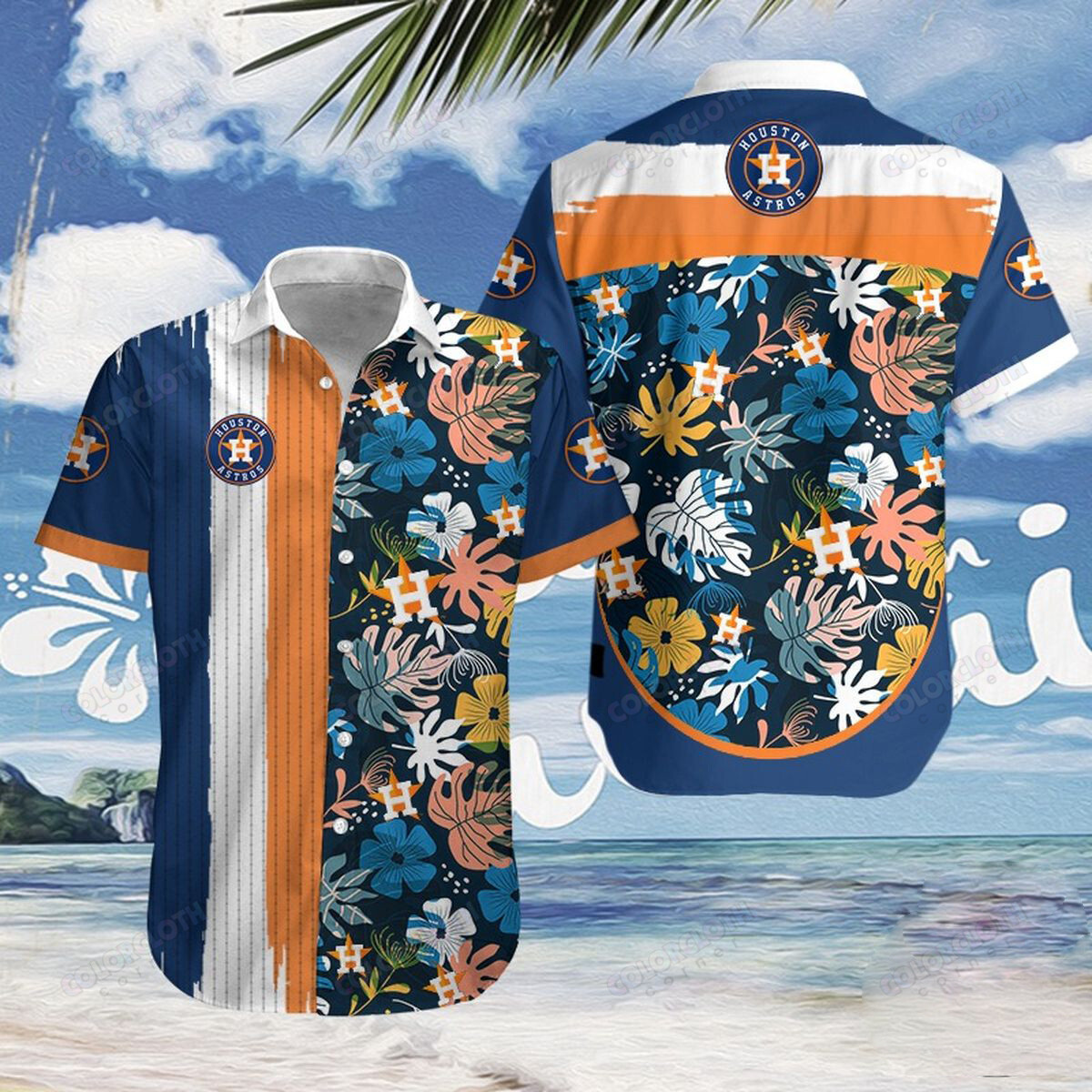 Houston Astros Unisex Hawaiian Shirt