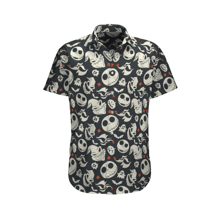 Jack Skellington Hawaiian Shirt Nightmare Before Christmas Hawaiian Shirt For Women Men