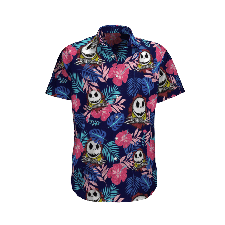 Jack Skellington Nightmare Before Christmas Hawaiian Shirts