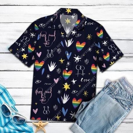 Lgbt Pride Hawaiian Shirt