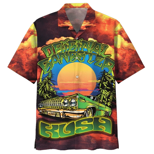Lowriders Original Gangster Kush Hawaiian Shirt