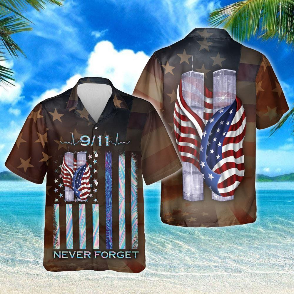 Never Forget 911 Hawaiian Shirt