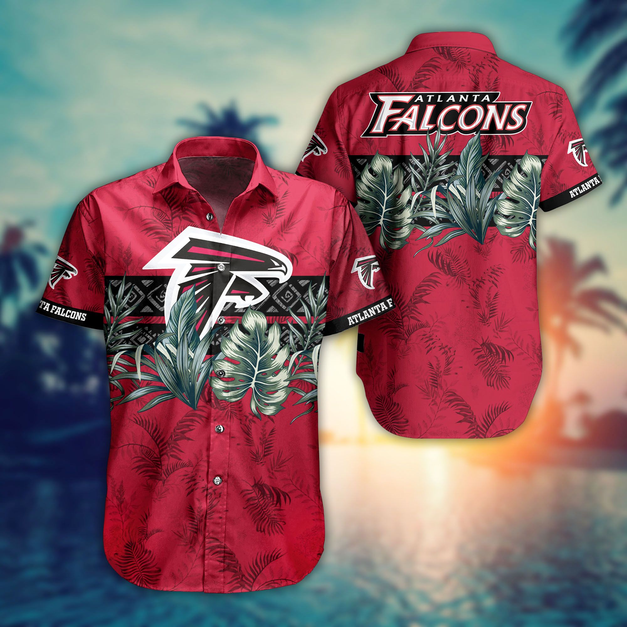 Atlanta Falcons NFL Hawaii Shirt Independence Day Summer Football